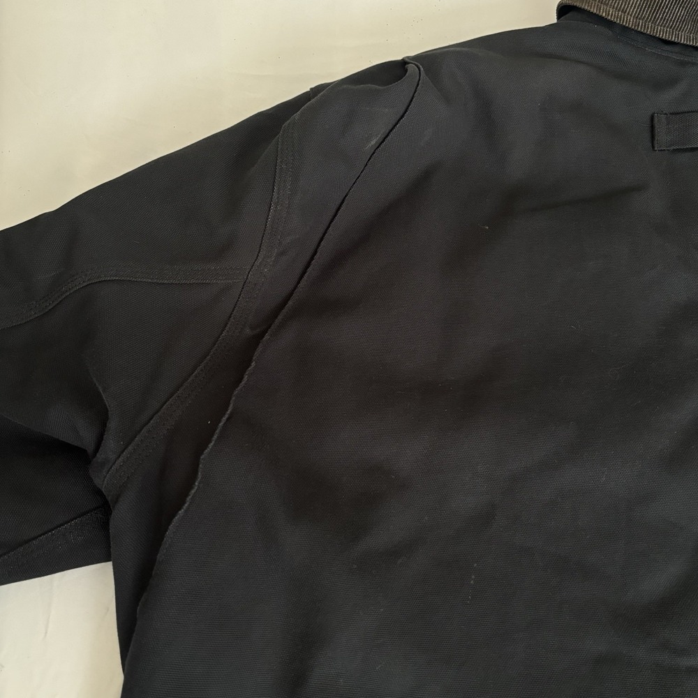 Dickies Jacket Mens 3XL Black Heavyweight Quilt Lined Field Vintage Big & Tall - Picture 11 of 16